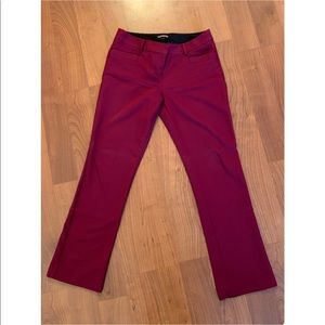 Express Columnist Barely Boot - Burgundy/Maroon